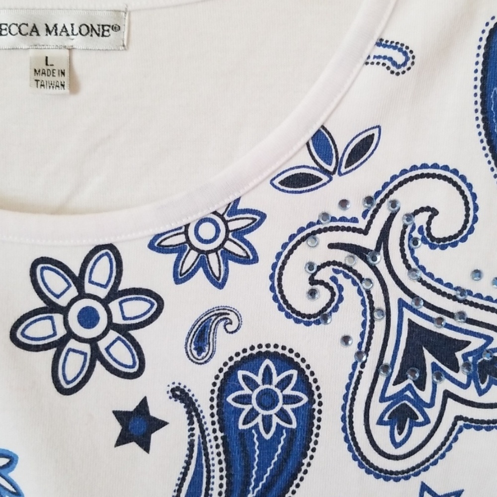 Paisley Tee - Picture 2 of 3